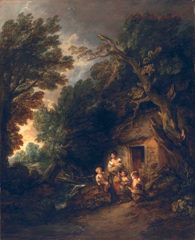 Cottage Door by Thomas Gainsborough